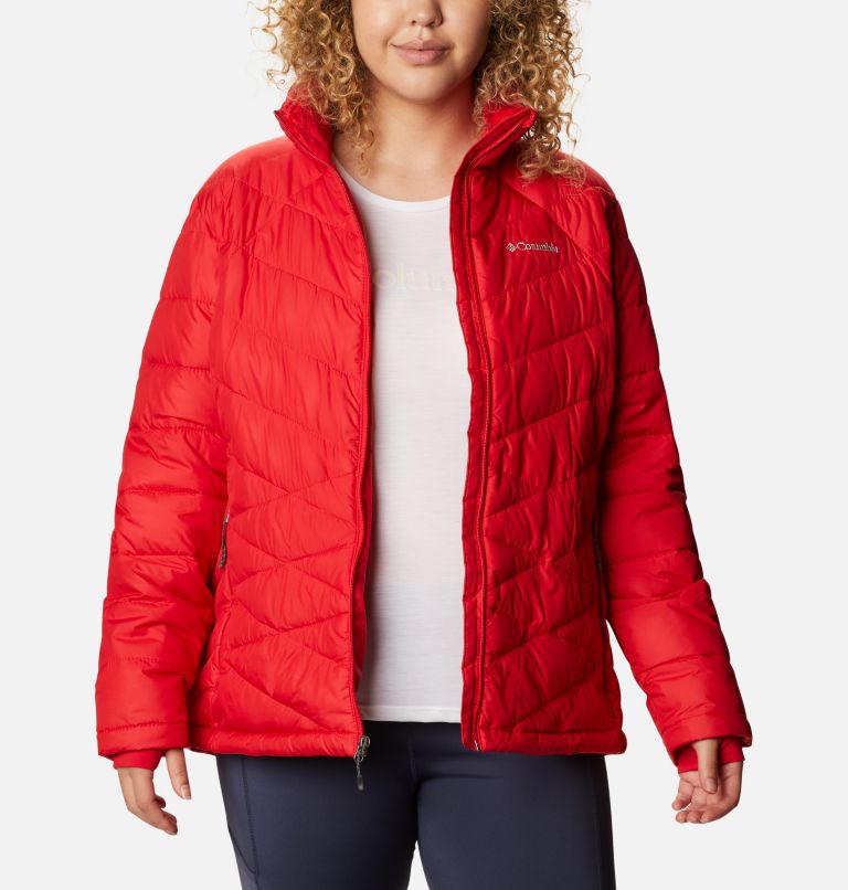 Manteau Heavenly pour femme - grandes tailles, Color: Red Lily, image 1