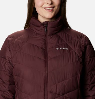 columbia heavenly jacket plus size