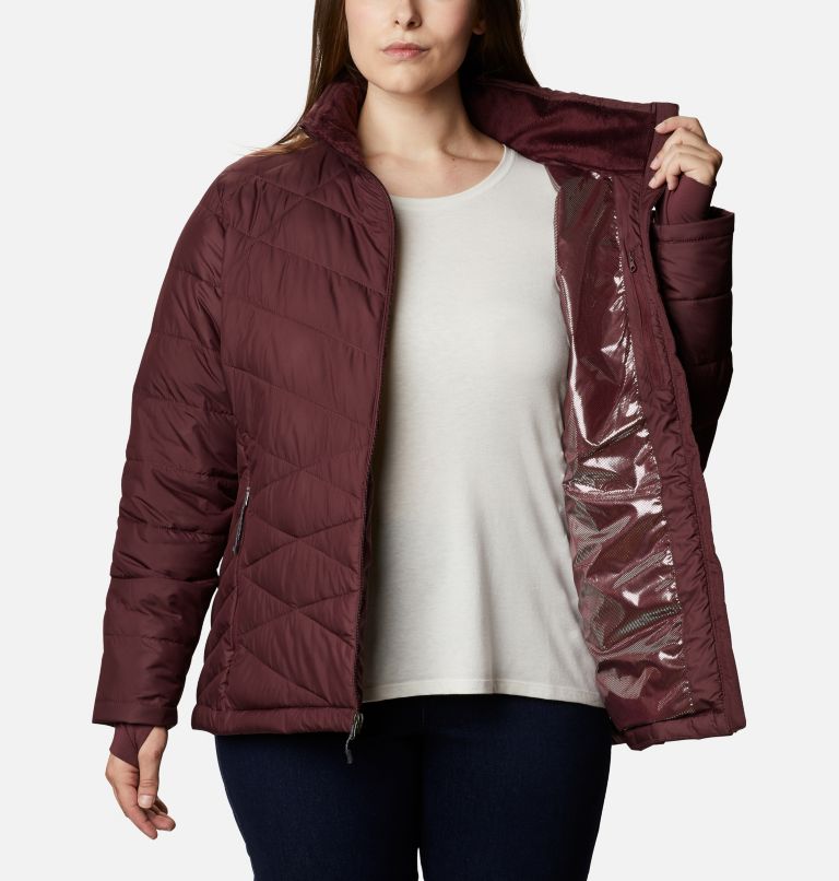 Thumbnail: Women’s Heavenly Jacket - Plus Size, Color: Malbec, image 5