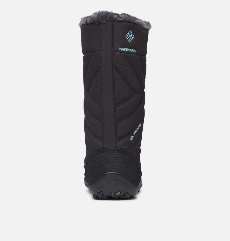 Youth Minx Mid III Waterproof Omni-Heat Boot, Color: Black, Iceberg