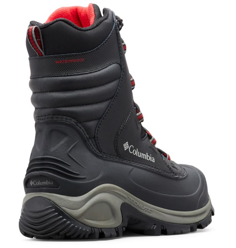 Men’s Bugaboot III Boot, Color: Black, Bright Red