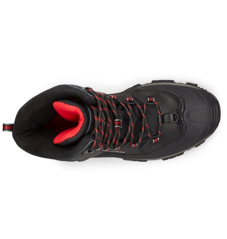 Men’s Bugaboot III Boot, Color: Black, Bright Red, image 3