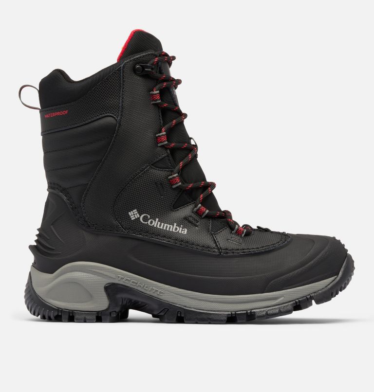 Columbia Bugaboot III Boot Men s Black Bright Red 11