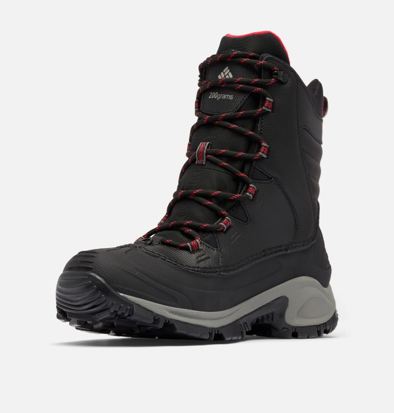 Columbia Bugaboot III Boot Men s Black Bright Red 12