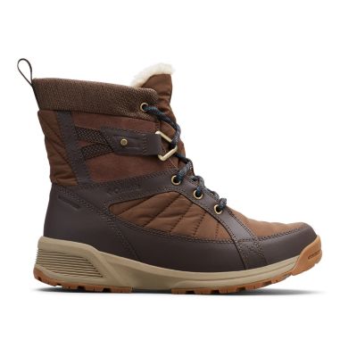 Women's Meadows&trade; Omni-Heat&trade; Mid-Cut Snow Boots MEADOWS&trade; SHORTY OMNI-HEAT&trade; 3D | 125 | 10, Espresso MHW, Lagoon, front