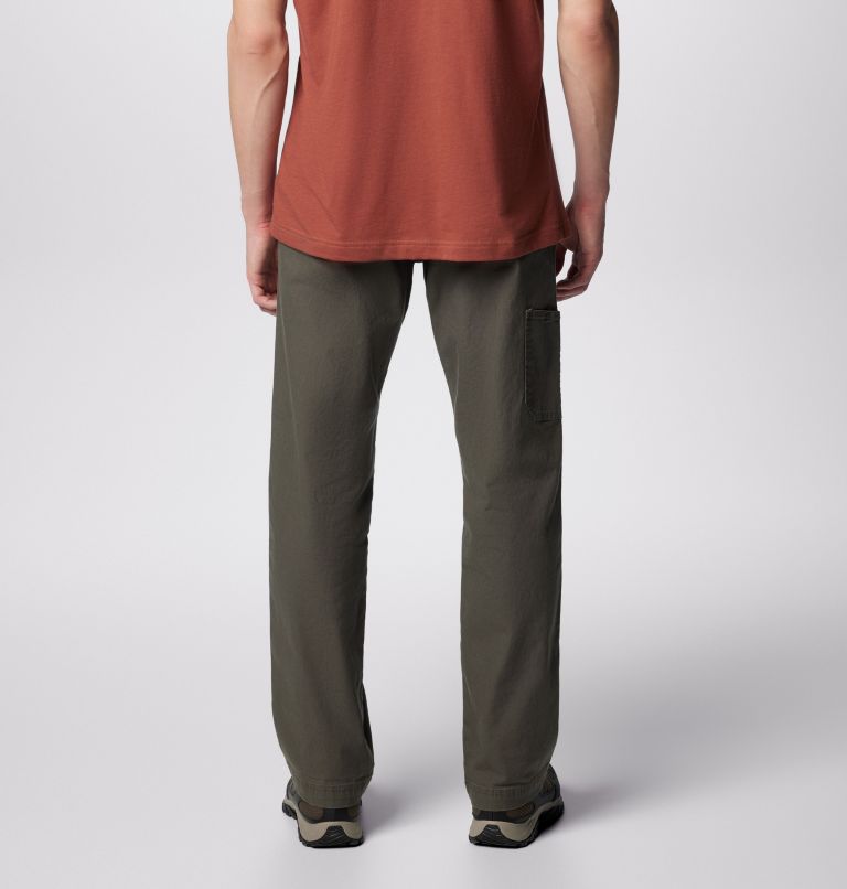 Thompson White Stretch Heavy Cotton Cargo Pant