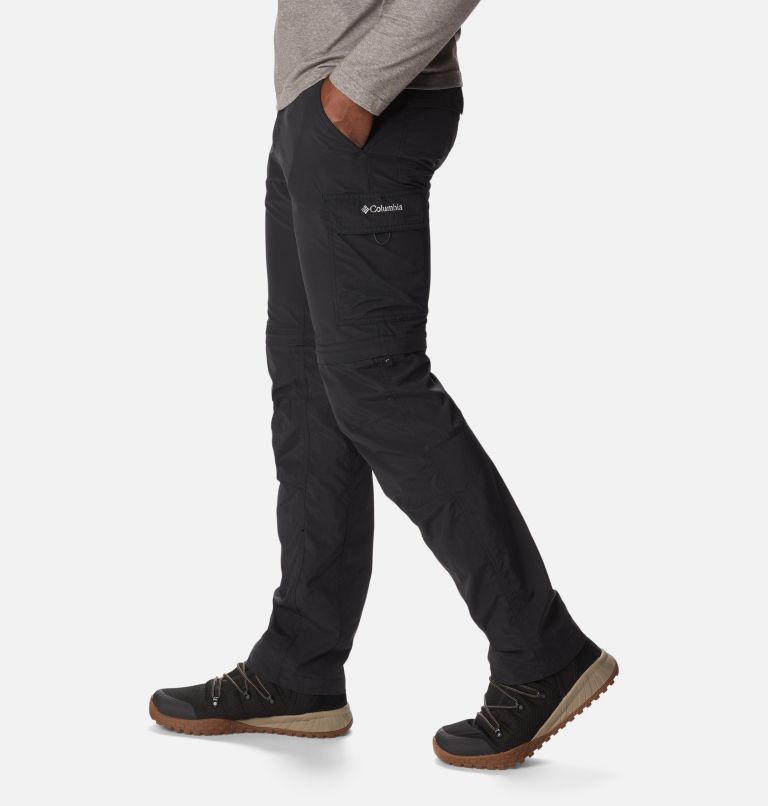Men's Silver Ridge II Convertible Trousers, Color: Black, image 3