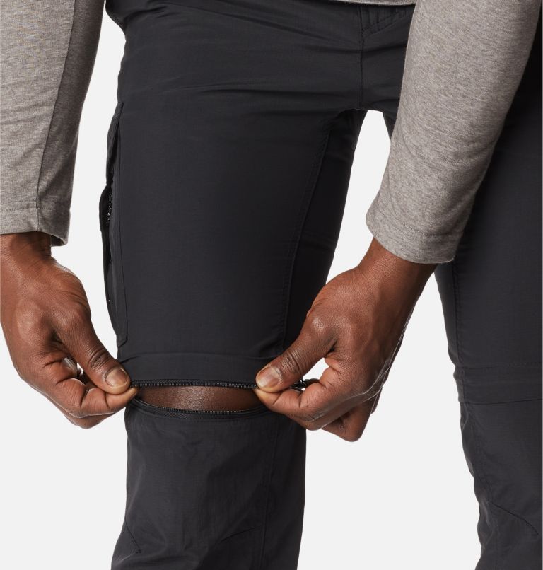 Men's Silver Ridge II Convertible Trousers, Color: Black, image 8