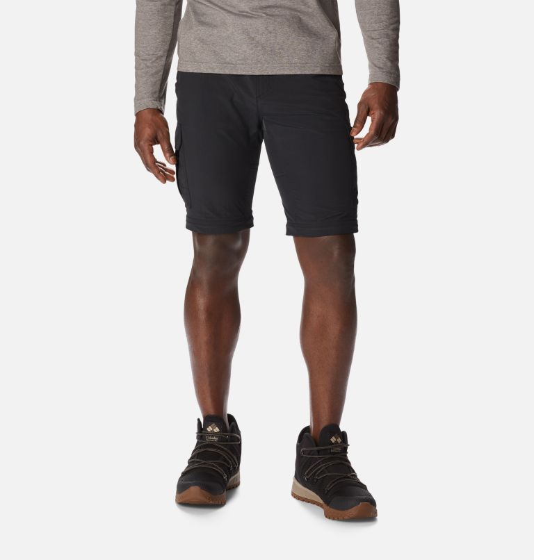 Thumbnail: Men's Silver Ridge II Convertible Trousers, Color: Black, image 9