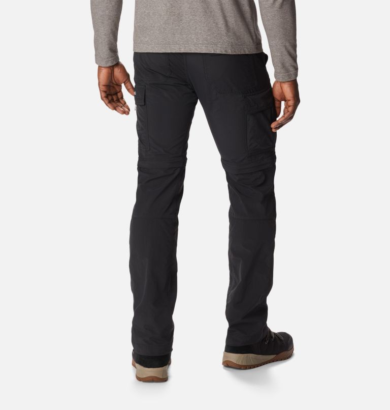 Men's Silver Ridge II Convertible Trousers, Color: Black, image 2