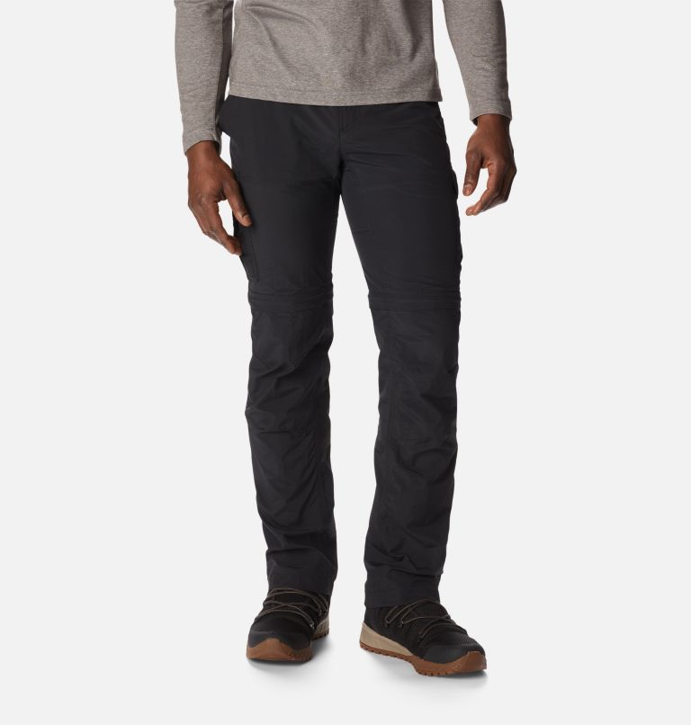 Men's Silver Ridge II Convertible Trousers, Color: Black, image 1