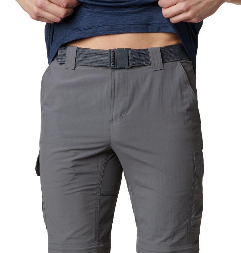 Thumbnail: Men's Silver Ridge II Convertible Trousers, Color: City Grey, image 4