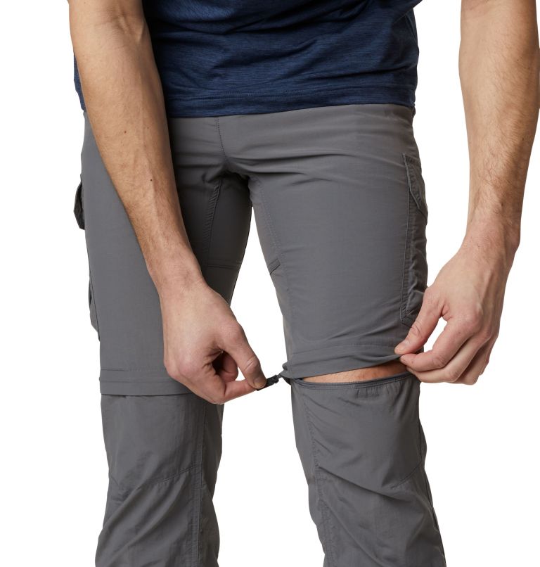 Men's Silver Ridge II Convertible Trousers, Color: City Grey, image 6