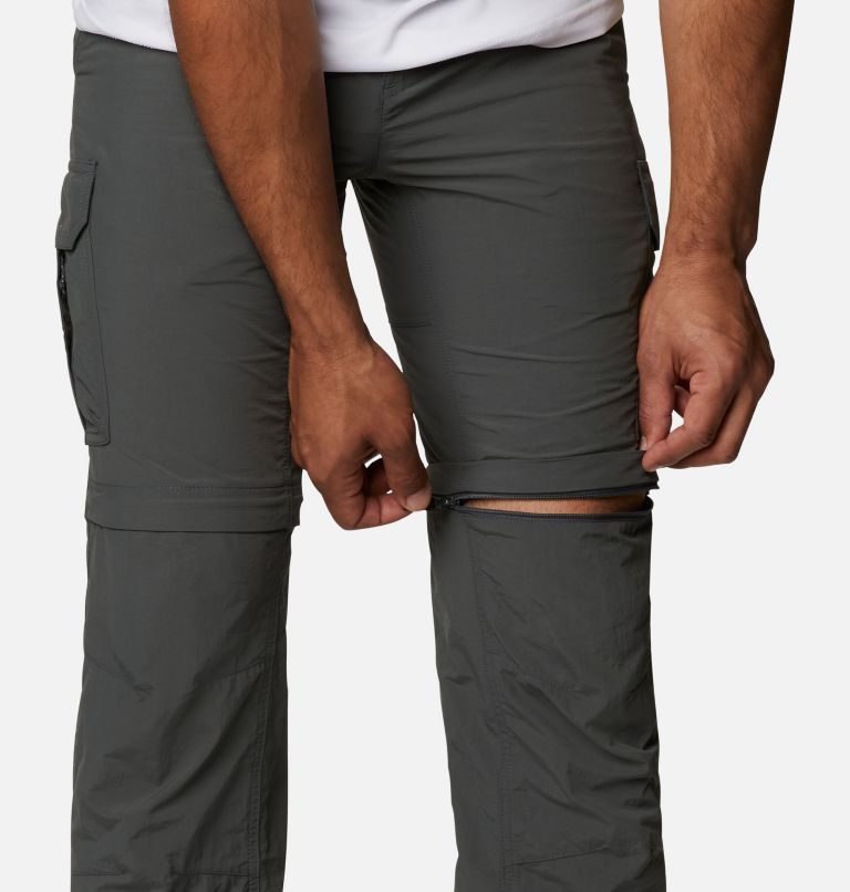 Men's Silver Ridge II Convertible Trousers, Color: Grill, image 6