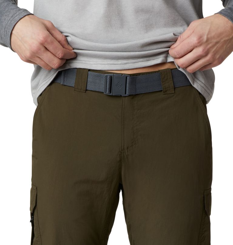 Men's Silver Ridge II Convertible Trousers, Color: Olive Green, image 4