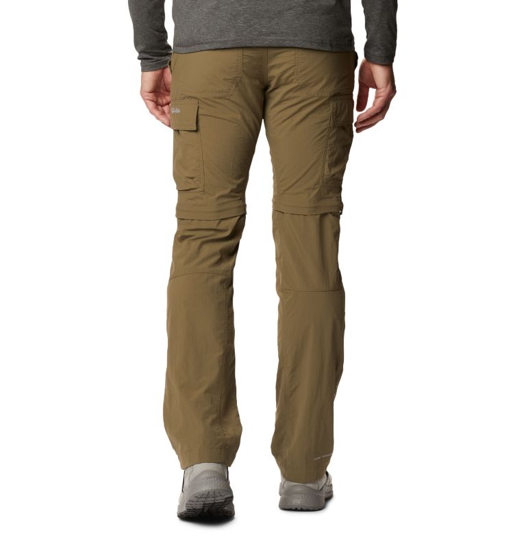 Men's Silver Ridge II Convertible Trousers, Color: Stone Green, image 2