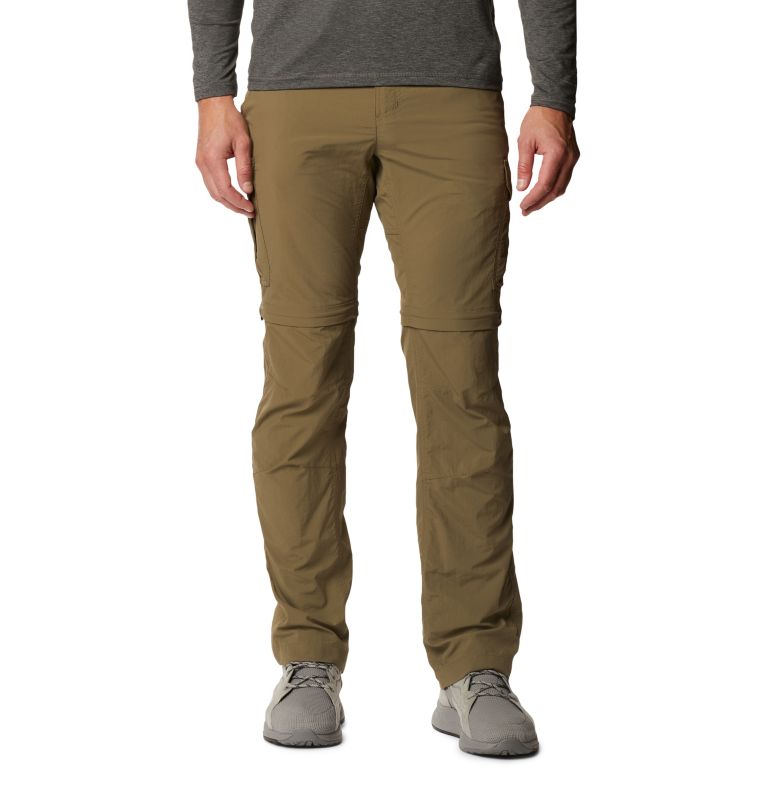 Thumbnail: Men's Silver Ridge II Convertible Trousers, Color: Stone Green, image 1