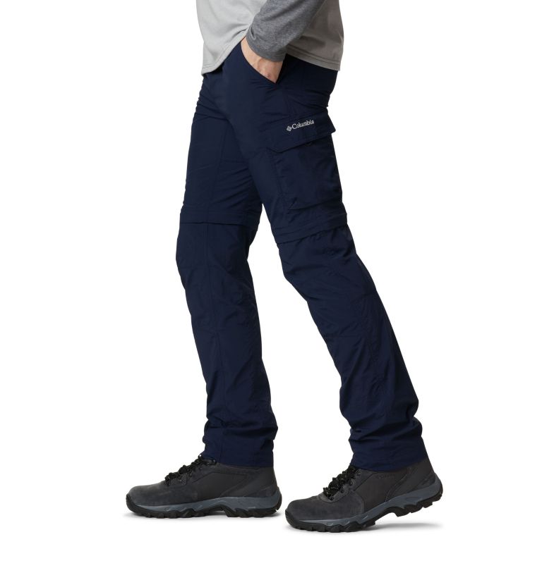 Thumbnail: Men's Silver Ridge II Convertible Trousers, Color: Collegiate Navy, image 3