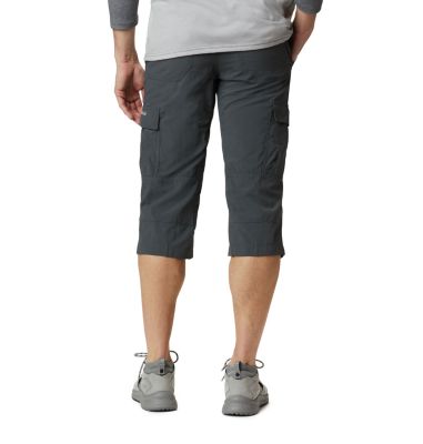 Men's Silver Ridge II Capri Trousers, Color: Grill, image 6
