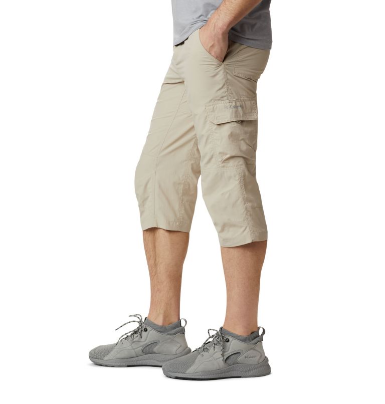 Thumbnail: Men's Silver Ridge II Capri Trousers, Color: Fossil, image 3