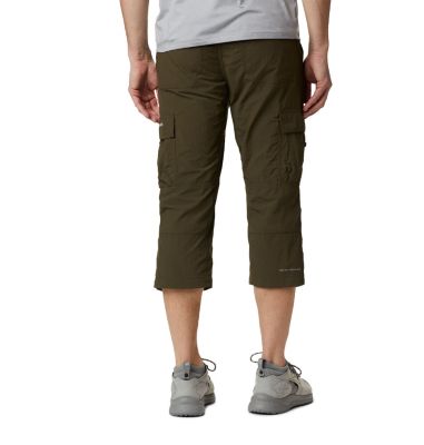 Pantaloni capri Silver Ridge&trade; II da uomo Silver Ridge&trade; II Capri | 160 | 28, Olive Green, back