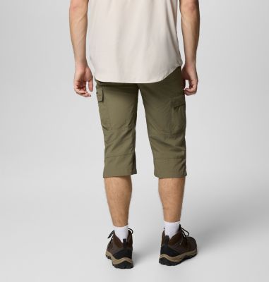 Men's Silver Ridge II Capri Trousers, Color: Stone Green, image 4