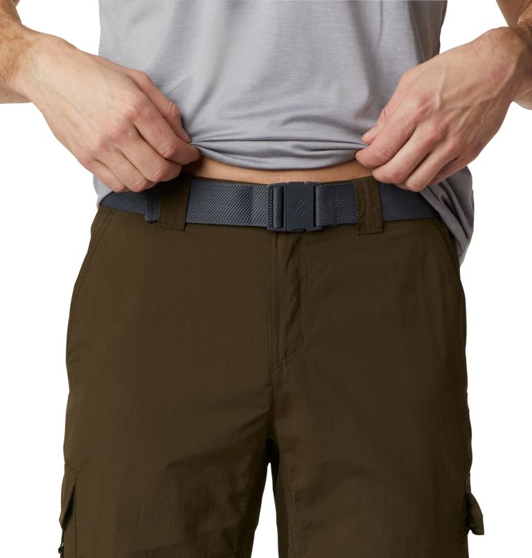Men's Silver Ridge II Cargo Shorts, Color: Olive Green, image 4
