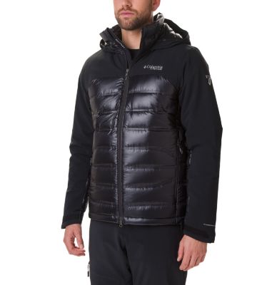 men's heatzone 1000 turbodown hooded jacket