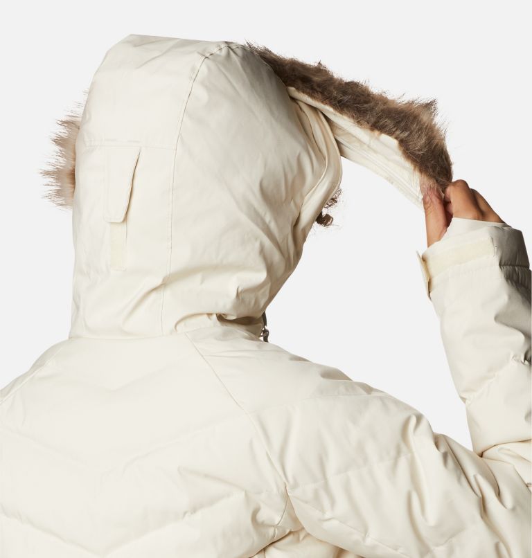 Women’s Lay D Down II Mid Jacket, Color: Chalk Sheen, image 7