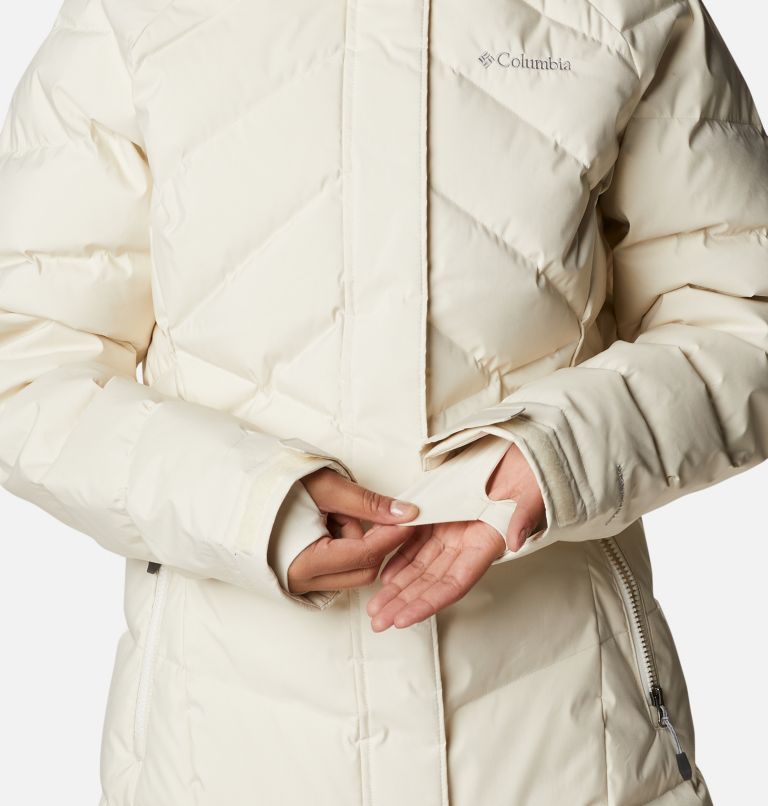 Women’s Lay D Down II Mid Jacket, Color: Chalk Sheen, image 8