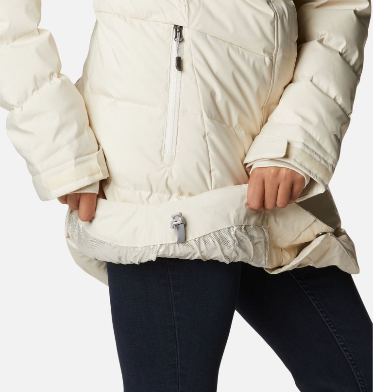 Women’s Lay D Down II Mid Jacket, Color: Chalk Sheen, image 9
