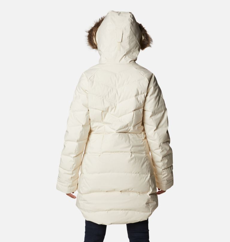 Women’s Lay D Down II Mid Jacket, Color: Chalk Sheen, image 2