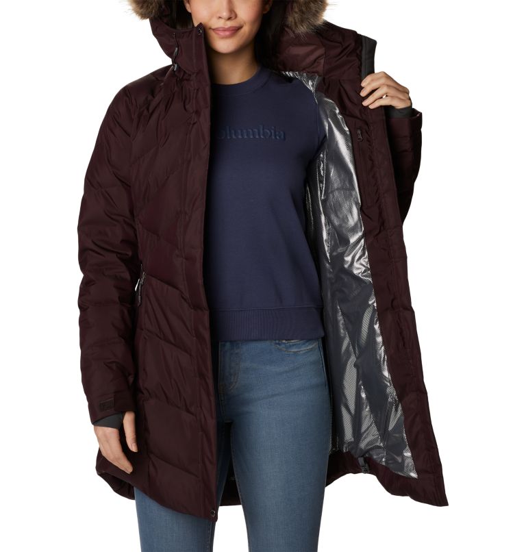 Women’s Lay D Down II Mid Jacket, Color: New Cinder Sheen, image 5