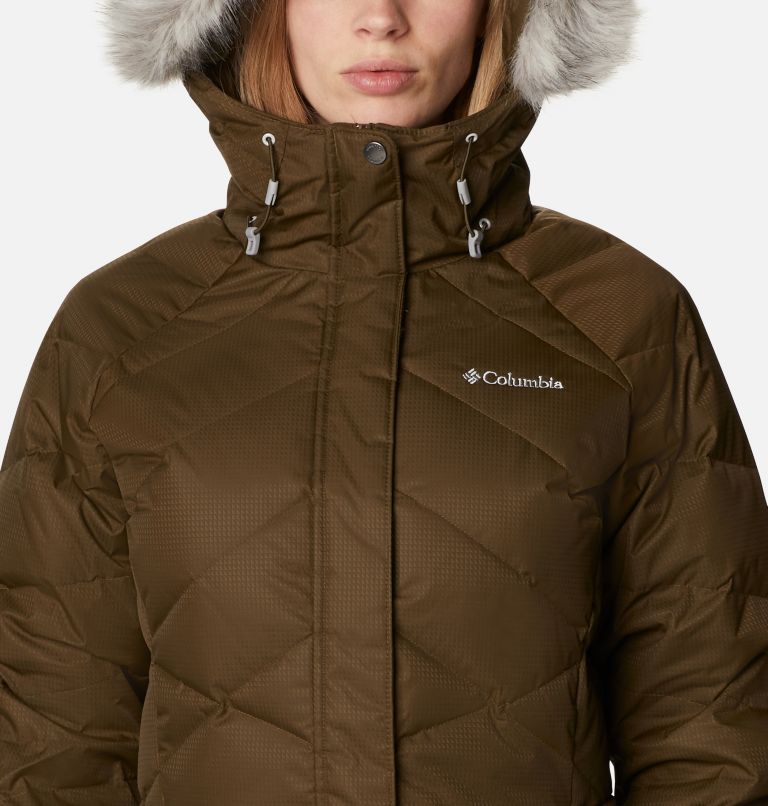 Women’s Lay D Down II Mid Jacket, Color: Olive Green