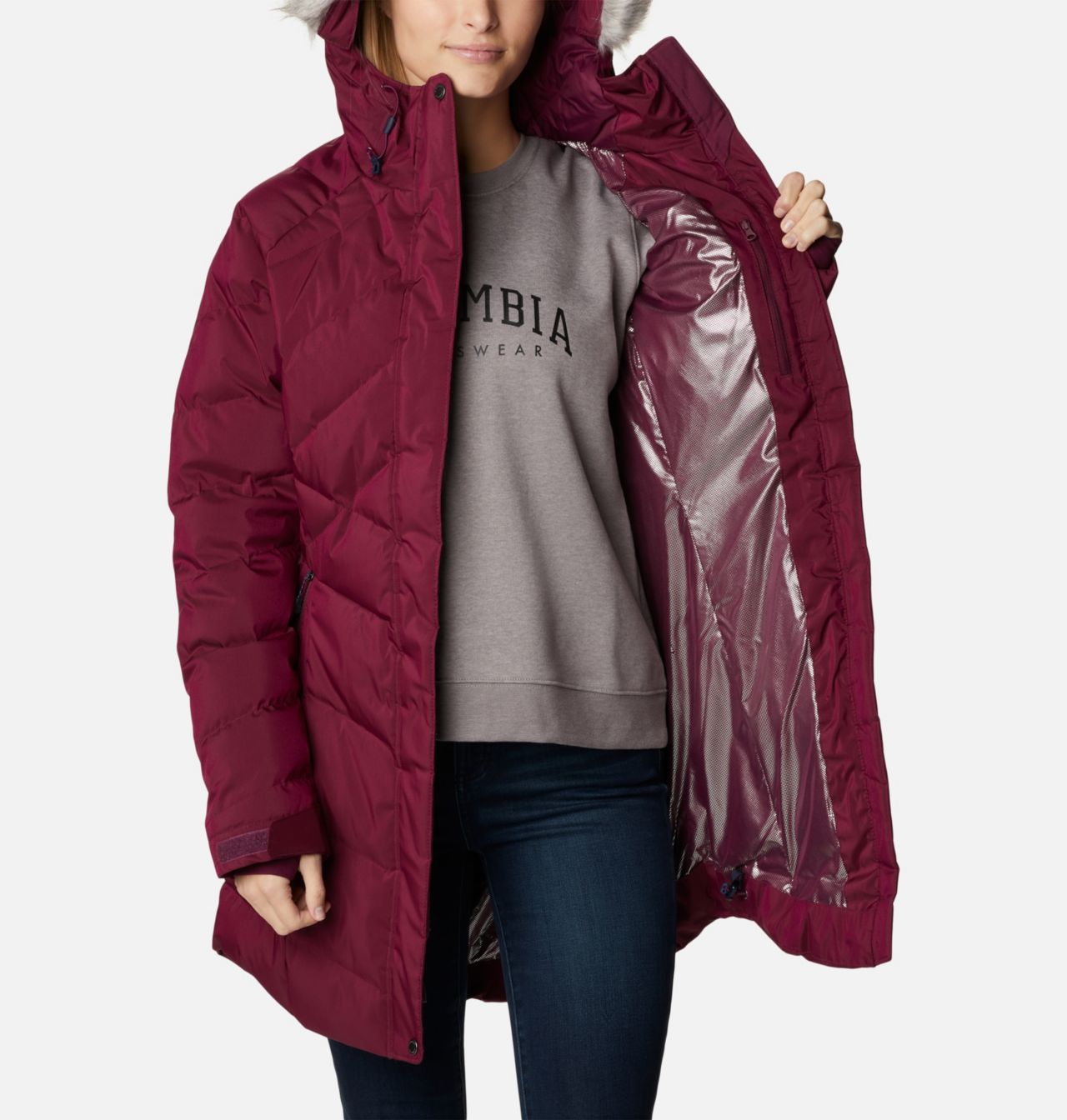 Manteau Lay D Down™ II mi-longueur pour femme 5
