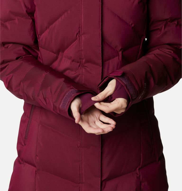 Thumbnail: Women’s Lay D Down II Mid Jacket, Color: Marionberry Sheen, image 8