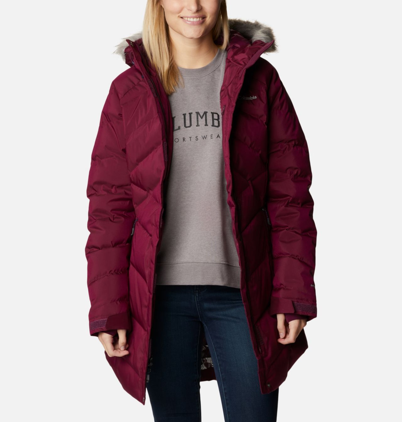 Manteau Lay D Down™ II mi-longueur pour femme 10