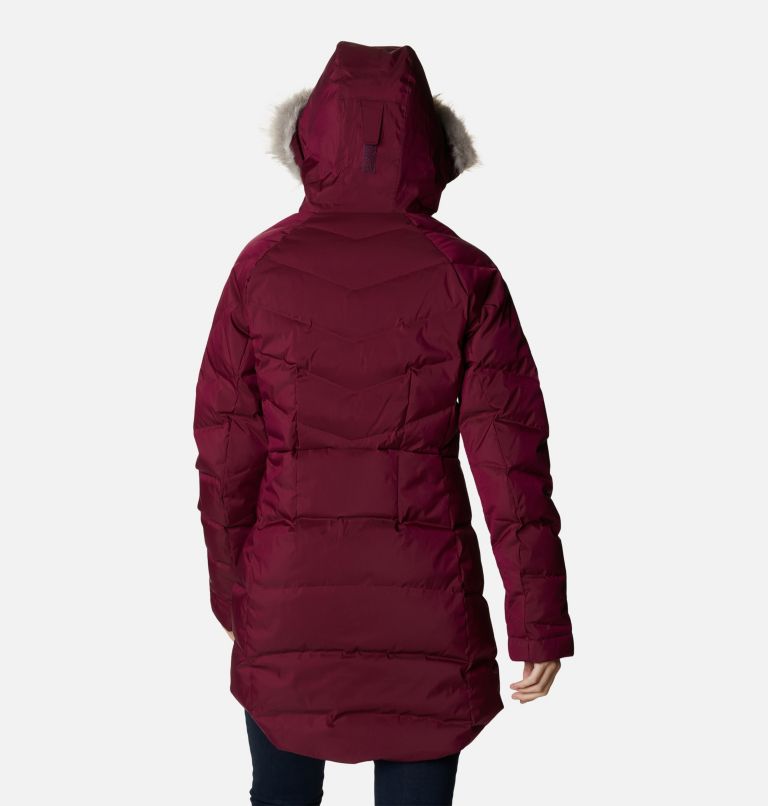 Women’s Lay D Down II Mid Jacket, Color: Marionberry Sheen, image 2