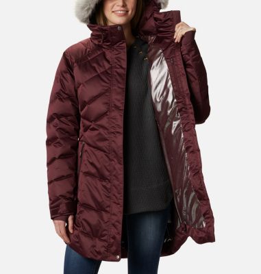 columbia women's lay d down mid length jacket