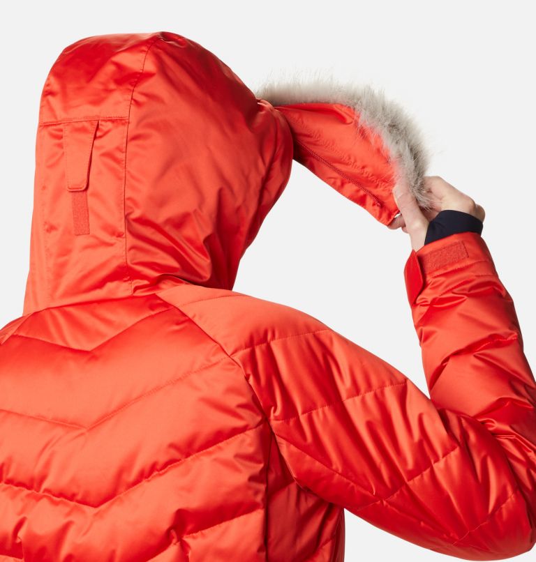 Women’s Lay D Down II Mid Jacket, Color: Bold Orange, image 8