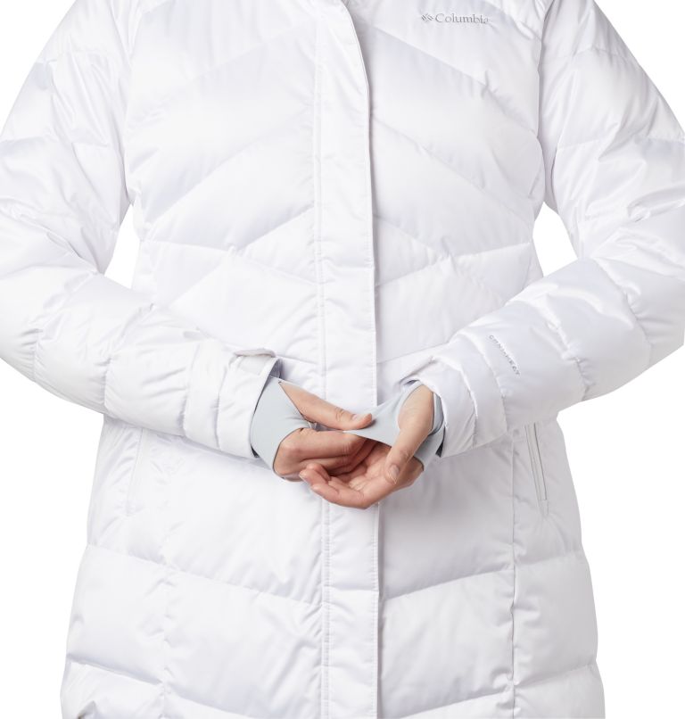 Women’s Lay D Down II Mid Jacket - Plus Size, Color: White, image 4