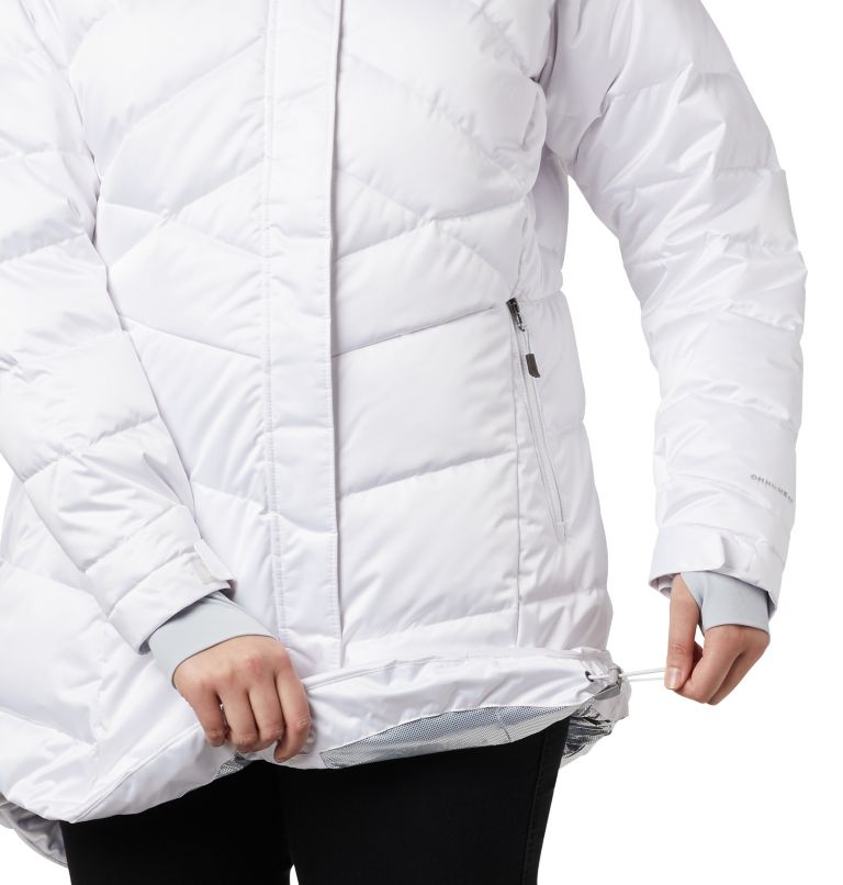 Women’s Lay D Down II Mid Jacket - Plus Size, Color: White, image 6