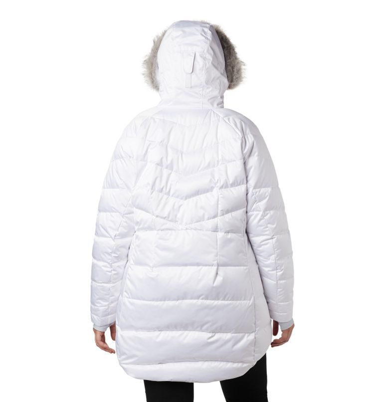 Women’s Lay D Down II Mid Jacket - Plus Size, Color: White, image 2