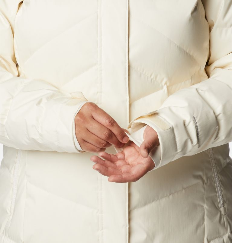 Women’s Lay D Down II Mid Jacket - Plus Size, Color: Chalk Sheen, image 8