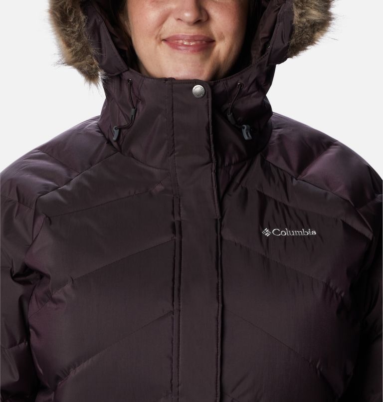 Thumbnail: Women’s Lay D Down II Mid Jacket - Plus Size, Color: New Cinder Sheen, image 4