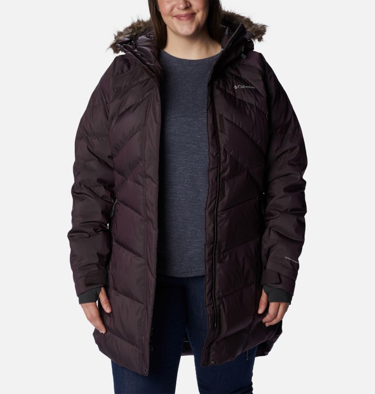 Women’s Lay D Down II Mid Jacket - Plus Size, Color: New Cinder Sheen, image 10