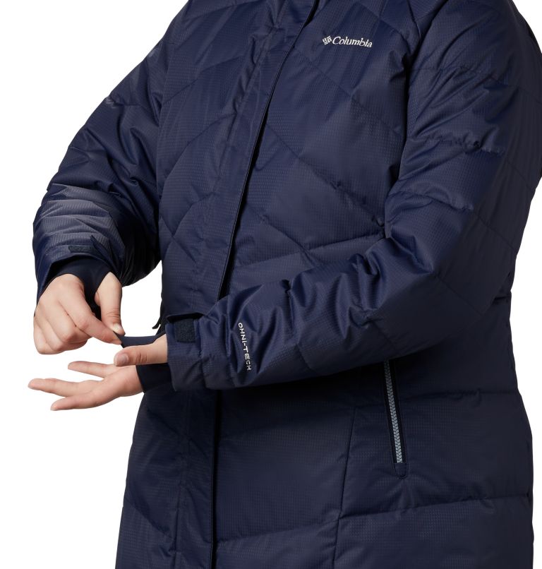 Thumbnail: Women’s Lay D Down II Mid Jacket - Plus Size, Color: Dark Nocturnal, image 6