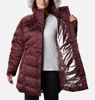 columbia plus size down jackets