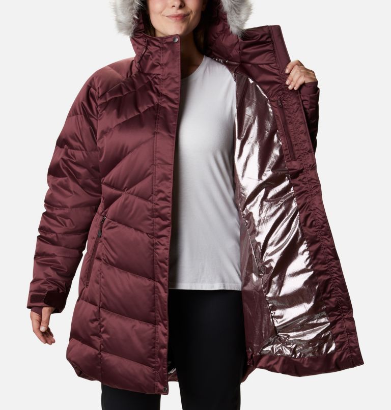 Lay D Down II Mid Jacket | 671 | 2X, Color: Malbec, image 5