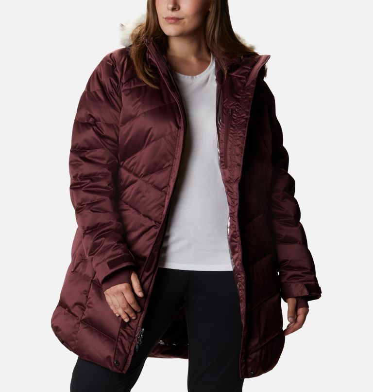 Lay D Down II Mid Jacket | 671 | 2X, Color: Malbec, image 8